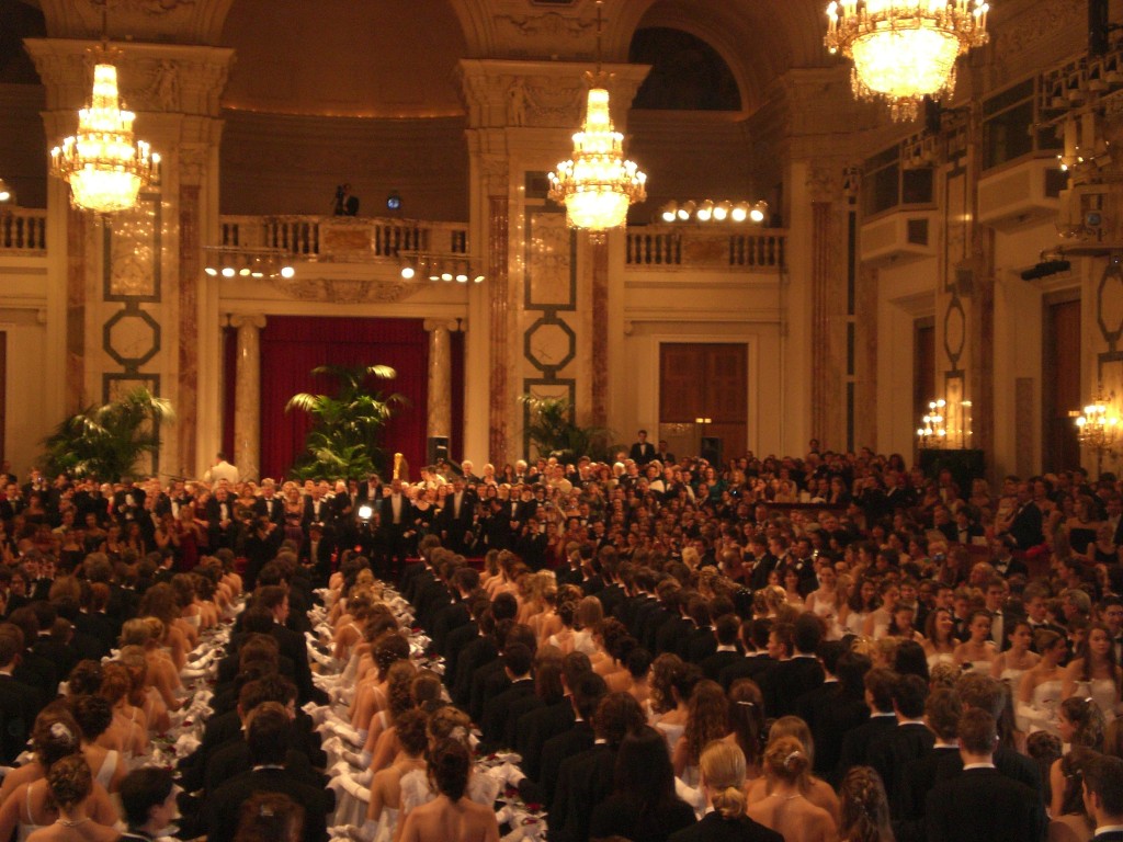 Baile no Palácio de Hofburg, em 2015