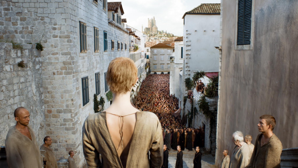 A famosa cena de Game Of Thrones na Rua de St. Dominika