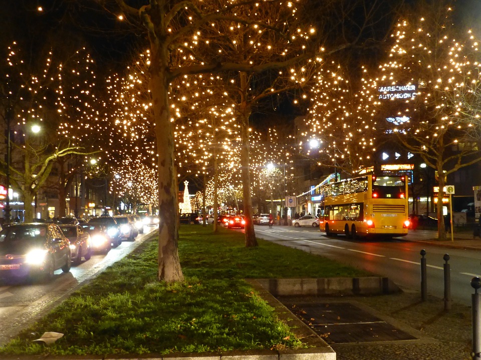 Kurfürstendamm no Natal