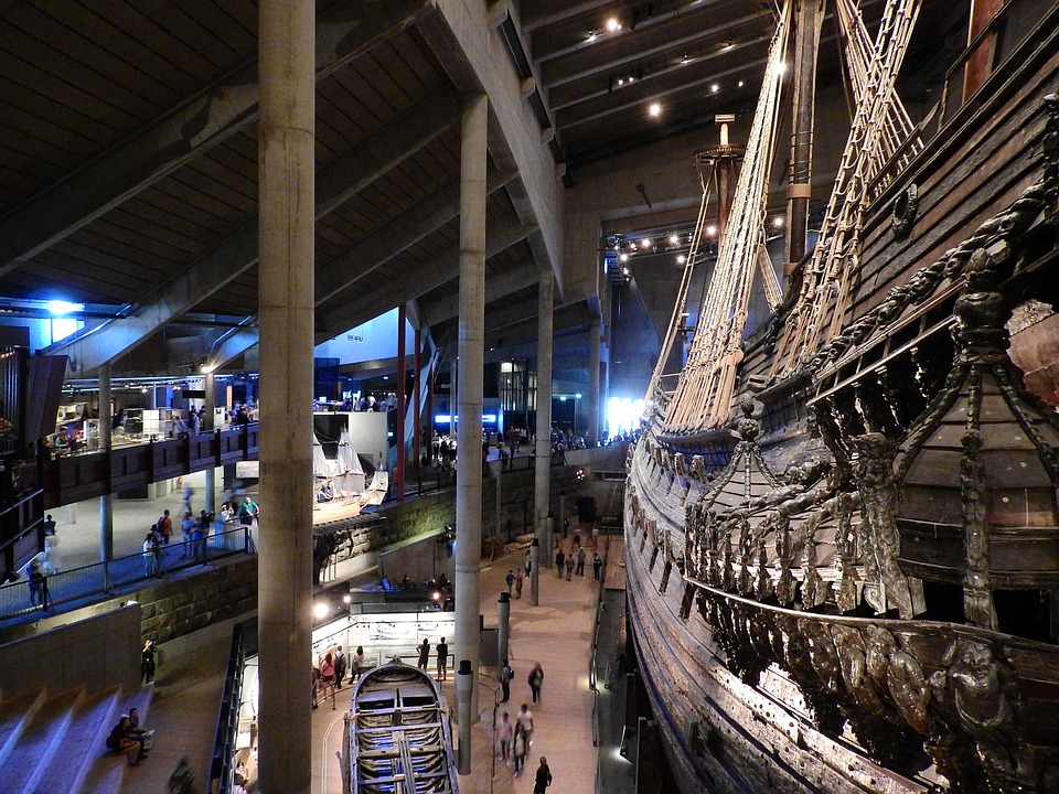 Interior do Museu Vasa