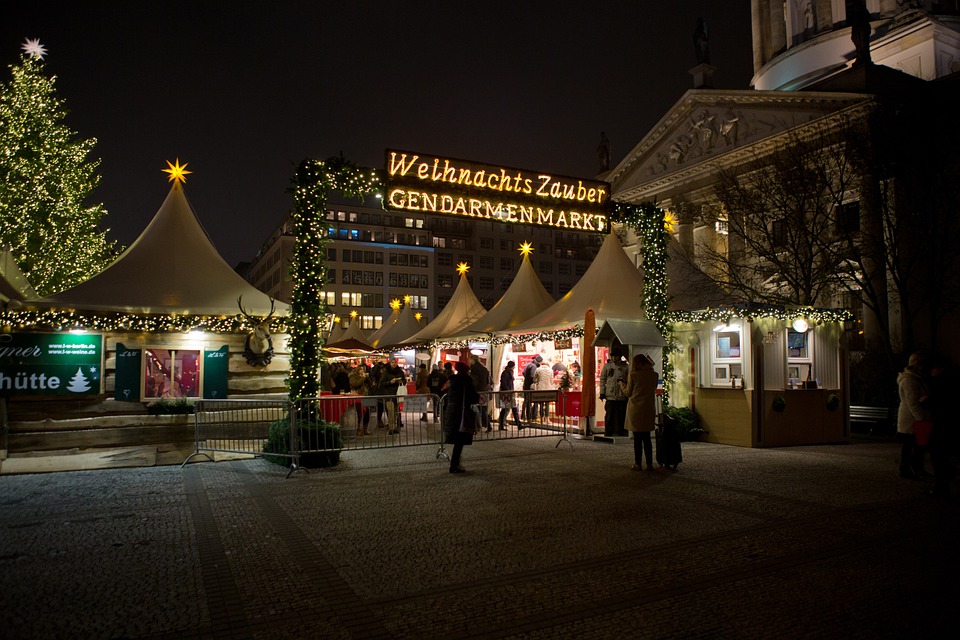 Mercado de Natal em Gendarmenmarkt