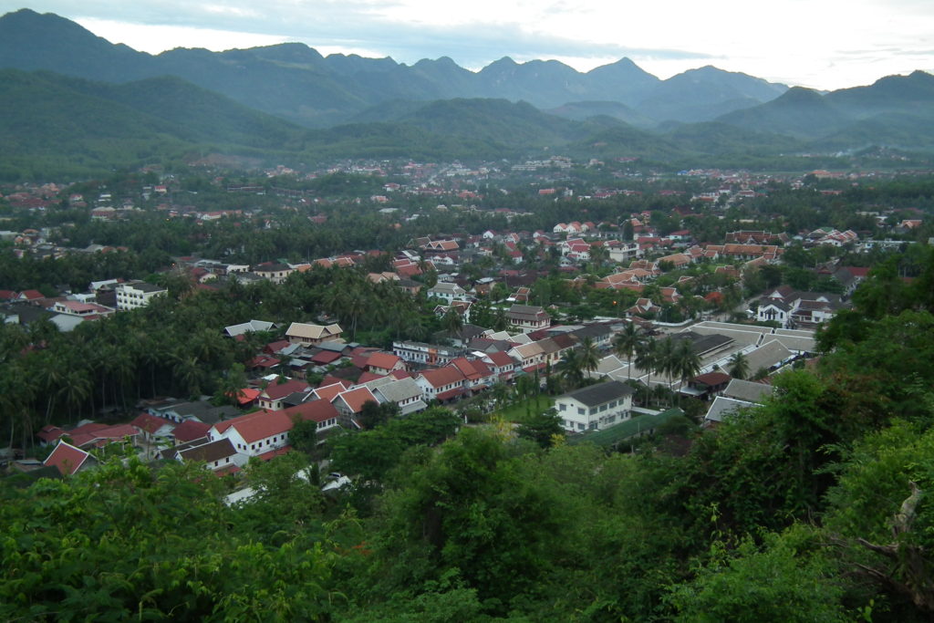 Vista do Monte Phou Si